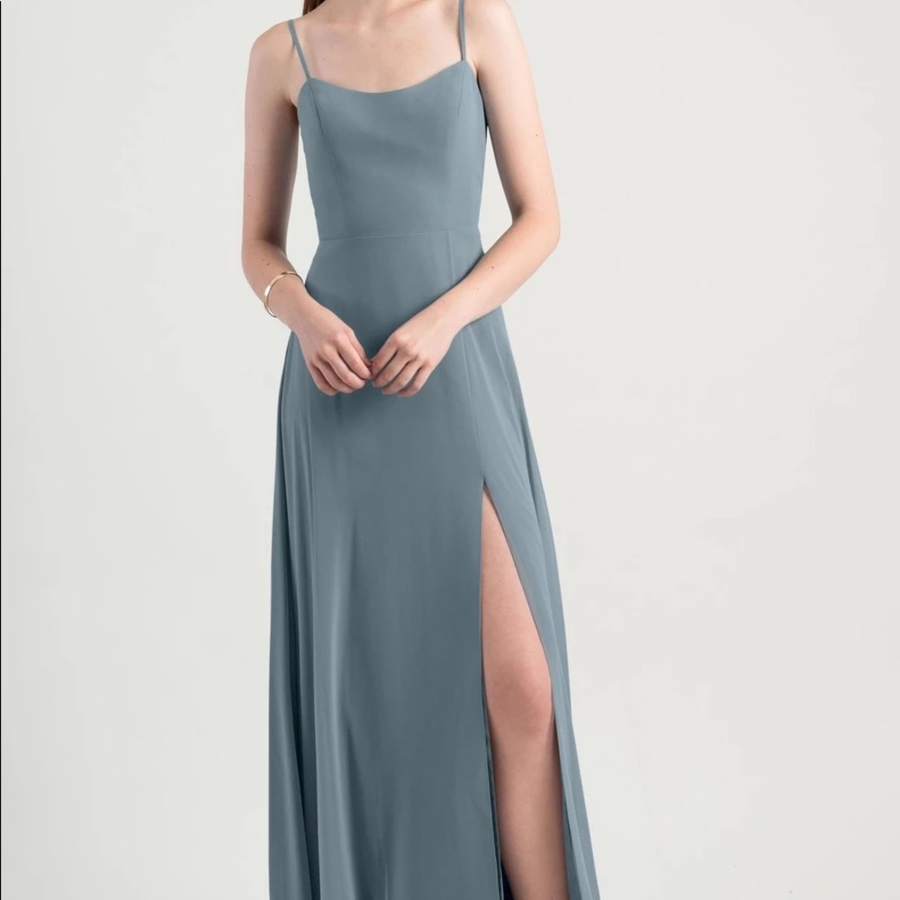 Jenny Yoo Mayan Blue Kiara size 8